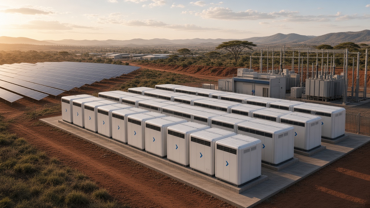 Precifarm utility-scale storage plant with solar in Kenya
